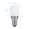 Zerodis LED Refrigerator Light Bulb E14 1.5W SMD 2835 Mini