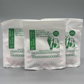 American Orthodontics 3 Neon Mountain Gorilla American Orthodontics Elastics Bags Dental Rubber Bands