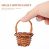 DOITOOL Miniature Mini Baskets Basket 10 Pcs Mini Shopping Basket