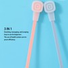 2Pcs Meridian Pat Sha Board Pats Pink Blue Silicone Health