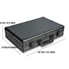 AUKURA 15 slots Watch organizer Case, Aluminum watch storage box,