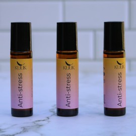 KUUK - Kit de 3 Roll On de 10 ml. Aceites Esenciales. ANTISTRESS