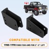 ECOTRIC Front Axle Pivot Drop Bracket Down Kit Compatible with