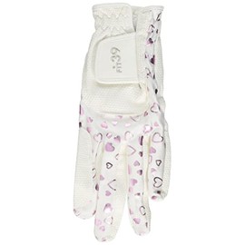 MIC 39 GOLF FIT39 Women's MGF-220N Gloves for Left Hand (Right-Handed), Heart Pink, S