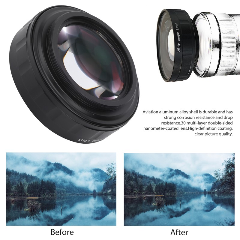 Wide Angle Lens Optical Glass High Definition Wide Angle Lens