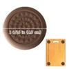 Rubber Cutting Board Feet Non Slip, 16 Pack Self Adhesive