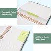 Forvencer A4 Lined Spiral Journal Notebook with 300 Numbered Pages,
