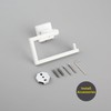 GERZWY Bathroom Toilet Paper Holder Stainless Steel Paper Towel Dispenser