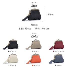 Kaaipee Coin Purse, Coin Purse, Genuine Leather Coin Case, Cute Mini Pouch for Men and Women, BLUE, Small