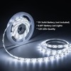 Marreal Battery Powered Led Strip Lights,6.56FT 120Led Battery led Strip