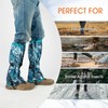 Waterproof Leg Gaiters for Men and Women Adjustable Snow Boot