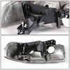 Compatible with GMC Sierra/Yukon GMT800 Headlight+Bumper Light Kit (Black Housing