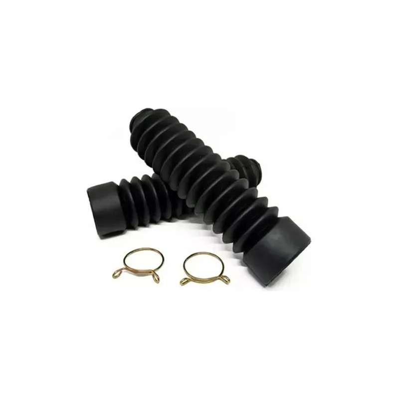 2pcs Cubrepolvo Cubre Amortiguador Moto Para Honda Italika