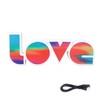 Love Letter Night Light Hangable Decorative Desktop LED Neon Lamp