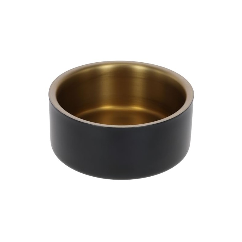 Kerbl Pet Golden Stainless Steel Bowl for Dogs and Cats,