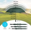 Gonex 62 Inch Extra Large Golf Umbrella, Automatic Open Travel
