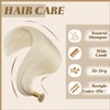 YoungSee Itip Human Hair Extensions Blonde 22 Inch I Tip