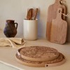 Casafina 8" Cork Trivet with Leather Handle - Cork Collection,