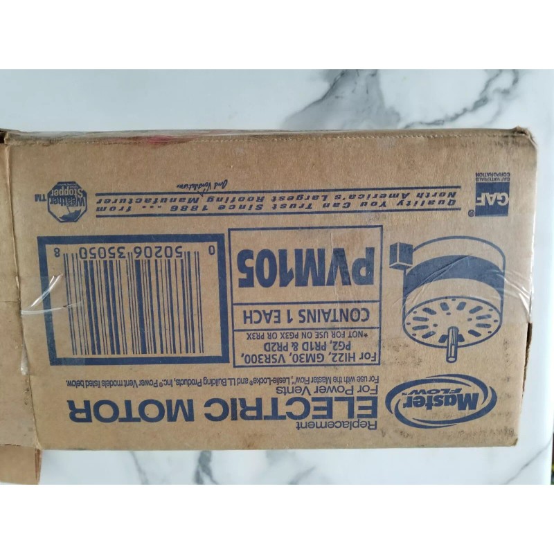 Master Flow Replacement Motor 1/9 HP Electric PVM105 Quick Easy