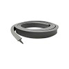 Gray T Sill Bead Vinyl for Framed Shower Doors -
