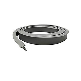Gray T Sill Bead Vinyl for Framed Shower Doors - 7 ft Long
