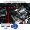 Turbo Blow Off Valve kit, Akozon Universal SDD‑BOVGRSBL FPG250 Aluminium