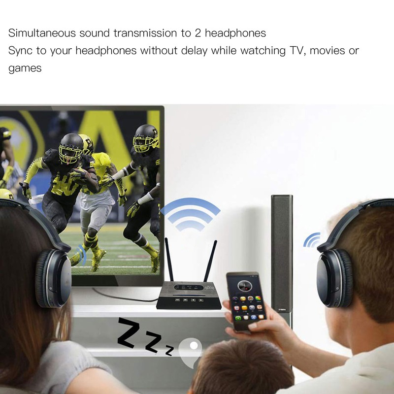 BT 5.0 Transmitter Receiver HiFi Lossless Sound CSR Chip NFC