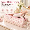 Large Hair Dryer Storage Bag for Home & Travel –