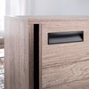 Gedotec Furniture Handle for Inlet Shell Kitchen - Wave Small
