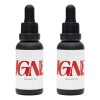 Tonico Al 10% Ignis Para Crecimiento De Barba 2pzas 30ml Cítrica