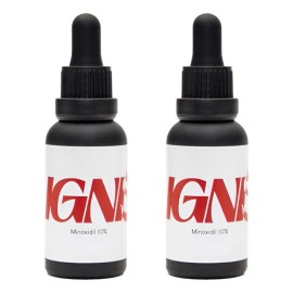 Tonico Al 10% Ignis Para Crecimiento De Barba 2pzas 30ml Cítrica