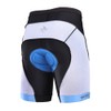 beroy Men's Comfortable Bicycle Cycling Pants, 3D Padded Bike Shorts(Blue,M)