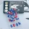 America Independence Day False Nails Patriotic 4th of July Press