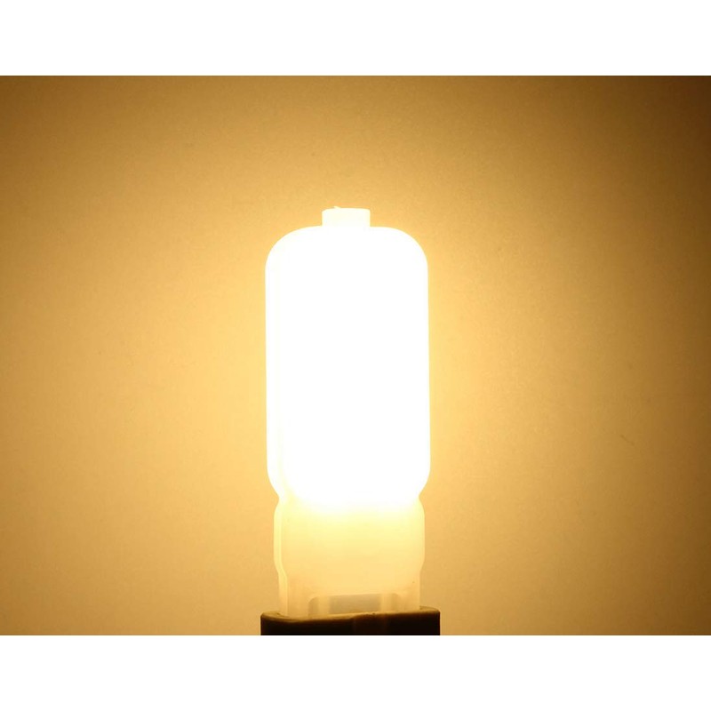 K JINGKELAI G9 Frosted LED Light Bulbs 2700K Warm White