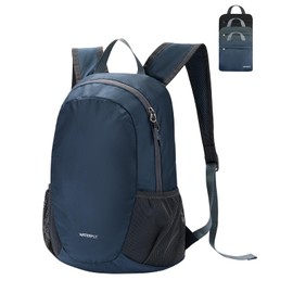 Waterfly Lightweight Packable Backpack 18L: Small Foldable Hiking Rucksack Compact Ultralight Sporty Daypack for Sports Outdoor Hiking Travel City Trips Shopping Men Women