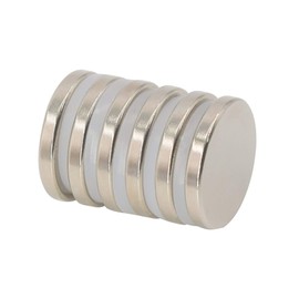 Magnetpro Disc Magnet 25 mm Dia x 3.5 mm Thick 6 KG Pull (Pack of 6)
