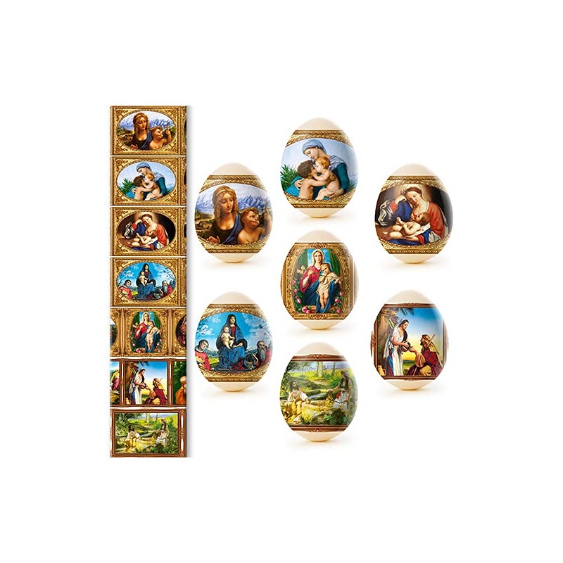 Lot 3 Ukrainian Thermo Heat Shrink Sleeve Decoration Easter Egg