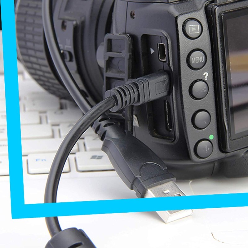 Replacement USB Camera Transfer Data Sync Charging Cable Cord for