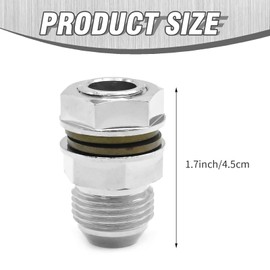 Hoypeyfiy 315-04301-010 1PC Turbo Oil Pan Return Drain Plug Adapter Suitable for The Oil Sump Return Plug of The Size 10AN-M18x1.5