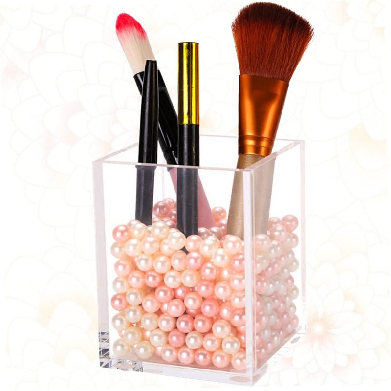 Operitacx Makeup Brush Organizer Makeup Tool Holder Acrylic Pen Holder