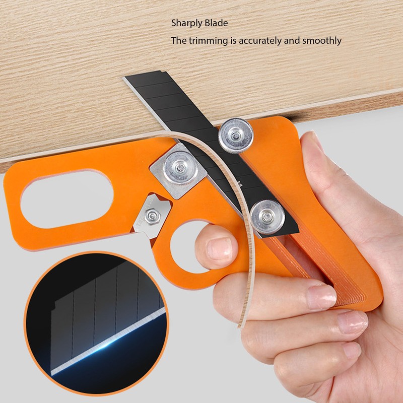 Edge Trimming Tool 8mm Sharply Blade Smoothly Edge Banding Trimmer