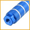 Partuto 4pcs BMX MTB Bike Rear Foot Pegs Footrests Blue