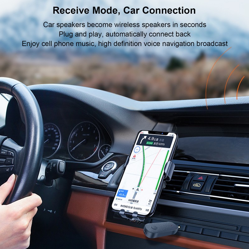 3.5mm Bluetooth Adapter 2 in 1 Support Hands Free Calling