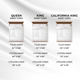 Tribeca Living Luxury 800 Thread Count Queen Sheet Set, 100% Egyptian Cotton Sateen, Deep Pocket Sheets, Soft & Breathable, Elegant Hemstitched Design - Lavender