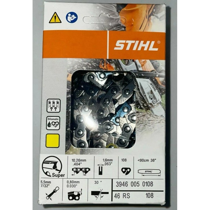STIHL 46RS 108 STIHL 36 IN 404 .063 CHAINSAW CHAIN