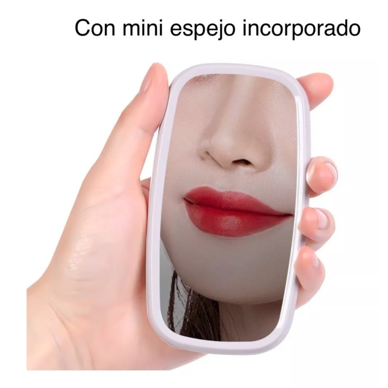 Luz uñas gelish Mini Lampara Secado De Uñas Led Uv