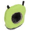 Warm Bird Hammock Round Foldable Soft Plush Winter Bird Swing