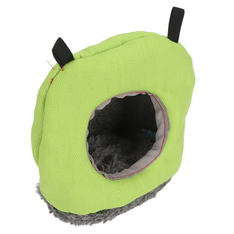 Warm Bird Hammock Round Foldable Soft Plush Winter Bird Swing