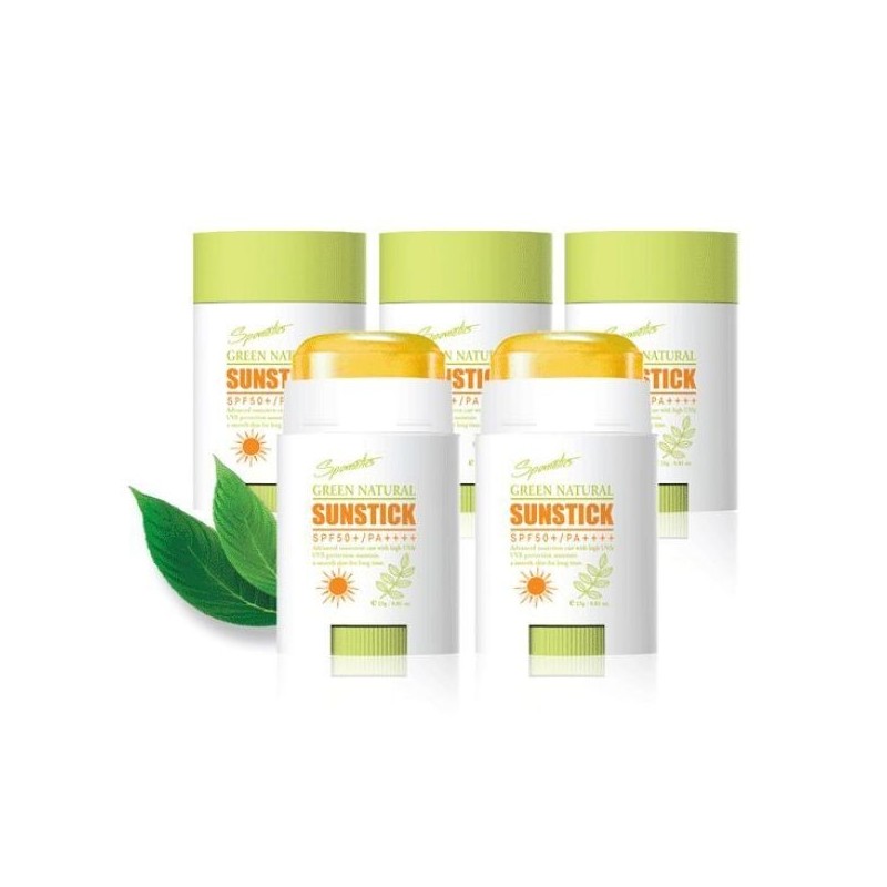 Spometics UV Protection Green Natural Sun Stick 5ea 23g5 /