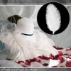 Retrowavy 200 Pieces Natural Ostrich Feathers Bulk Plumes Flower Arrangement